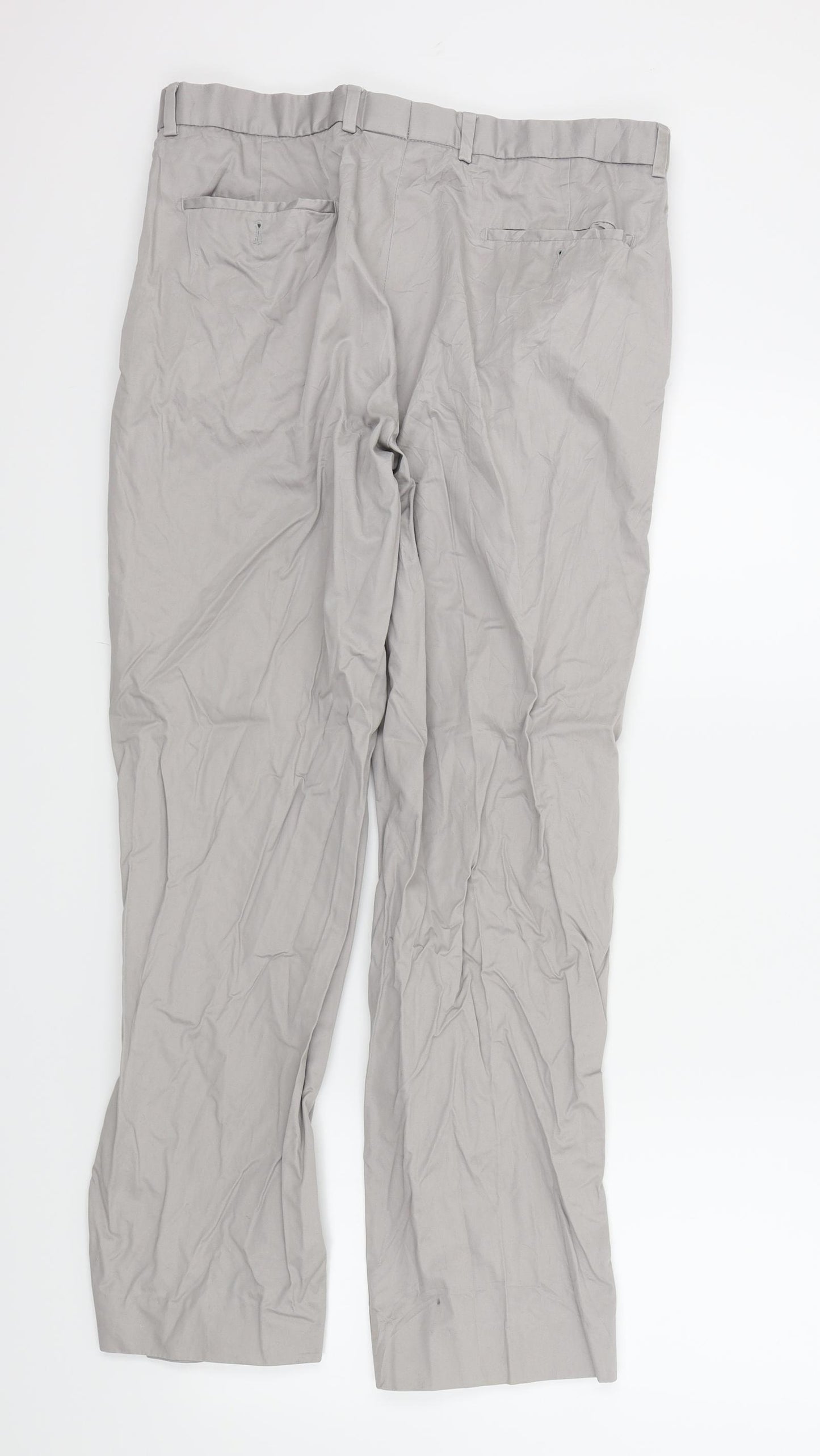 M&S Womens Beige   Trousers  Size 34 L30 in