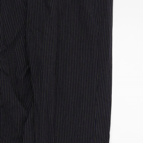 Fosters Mens Blue Striped  Trousers  Size 30 L29 in