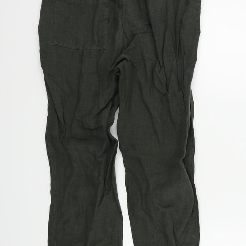 Whistles Womens Green   Trousers  Size 10 L28 in