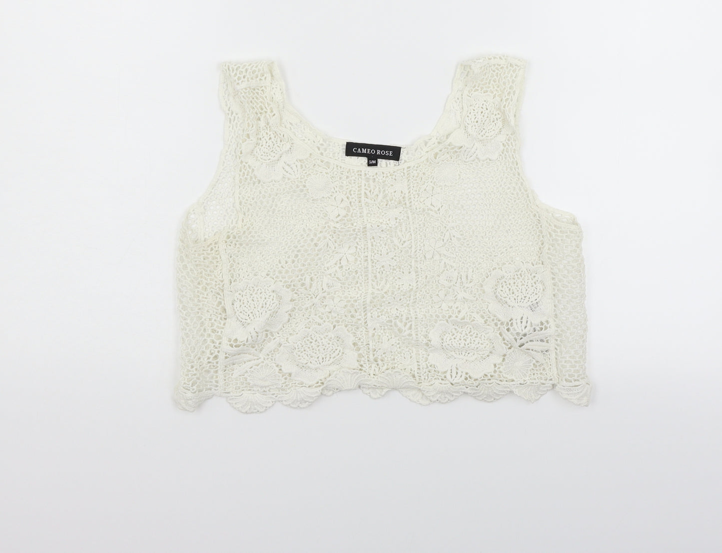 Cameo Rose Womens White   Basic Tank Size M