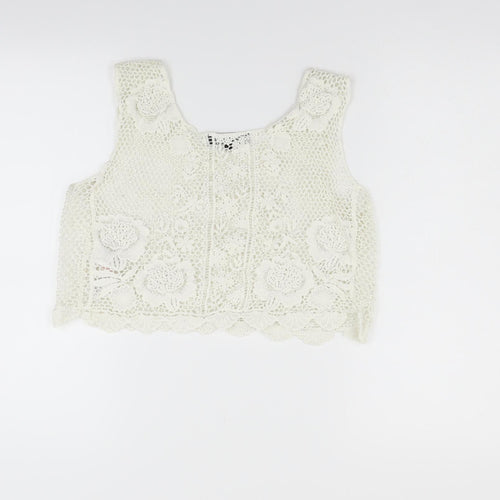 Cameo Rose Womens White   Basic Tank Size M