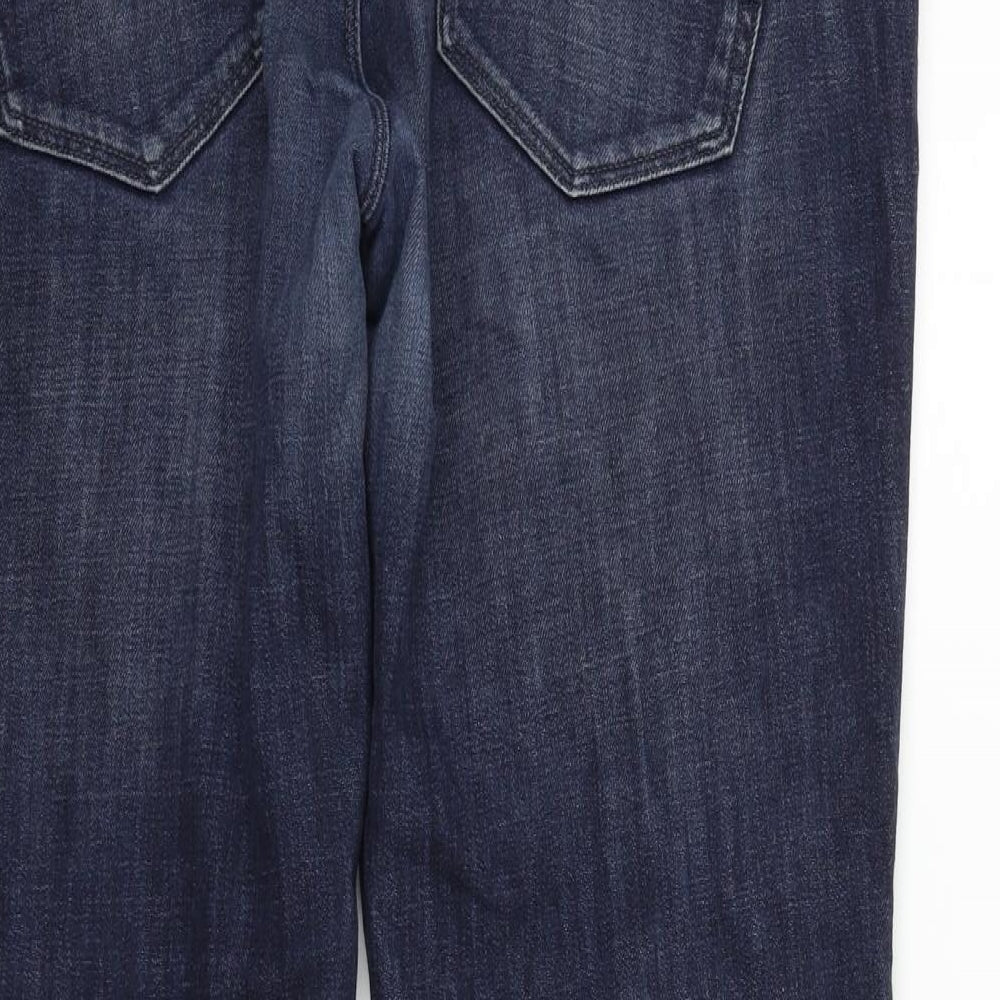 George Womens Blue   Straight Jeans Size 36 in L30 in