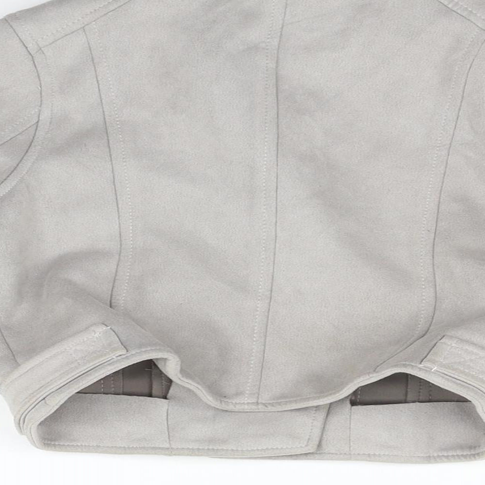 River Island Girls Grey   Jacket Coat Size 5-6 Years