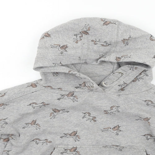 George Boys Grey   Pullover Jumper Size 8 Years  - unicorn