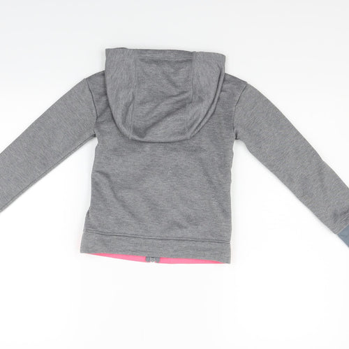 Nike Girls Grey   Full Zip Jumper Size XS  - NIKE