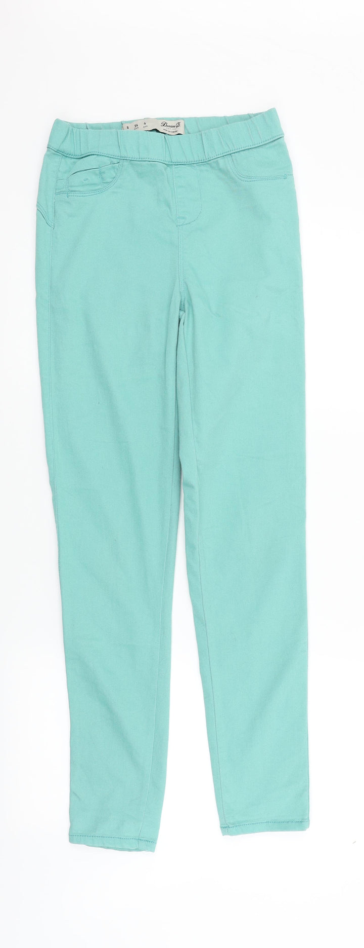 deniem & co Womens Green   Straight Jeans Size 8 L27 in