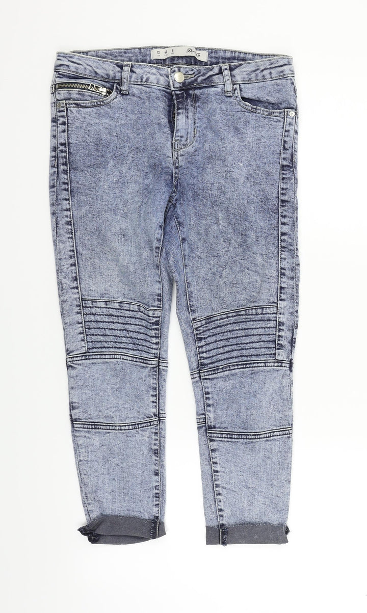 deniem & co Womens Blue   Skinny Jeans Size 12 L21 in