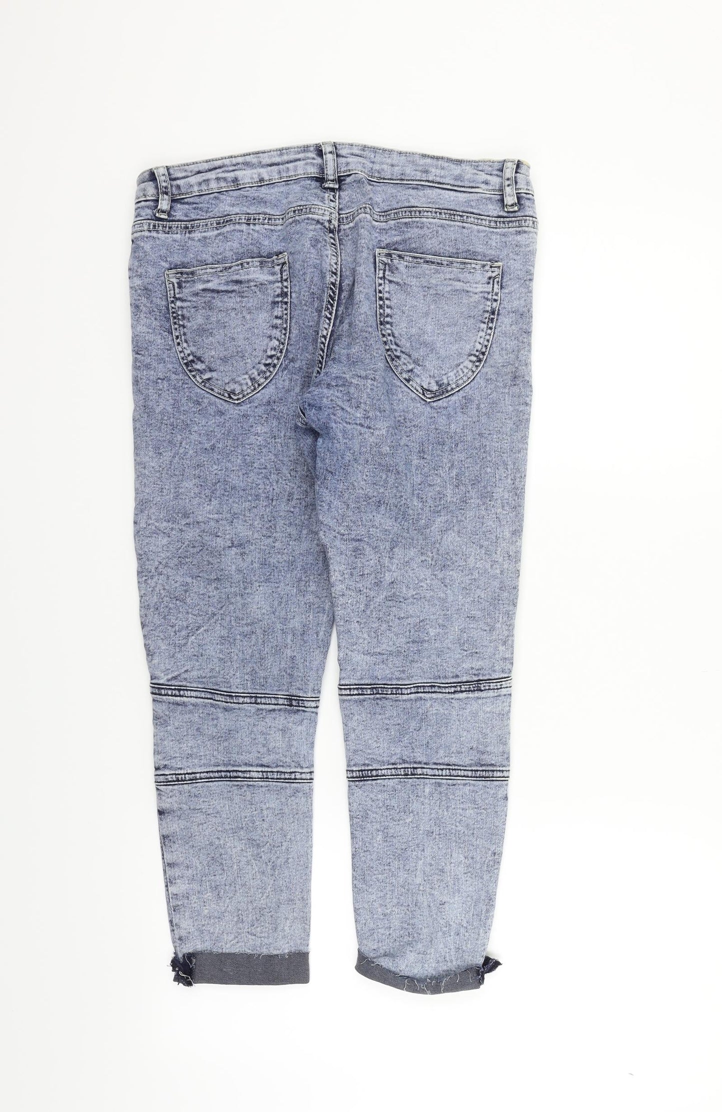 deniem & co Womens Blue   Skinny Jeans Size 12 L21 in