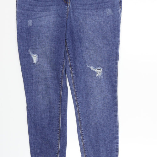 /denim Womens Blue   Straight Jeans Size 12 L26 in