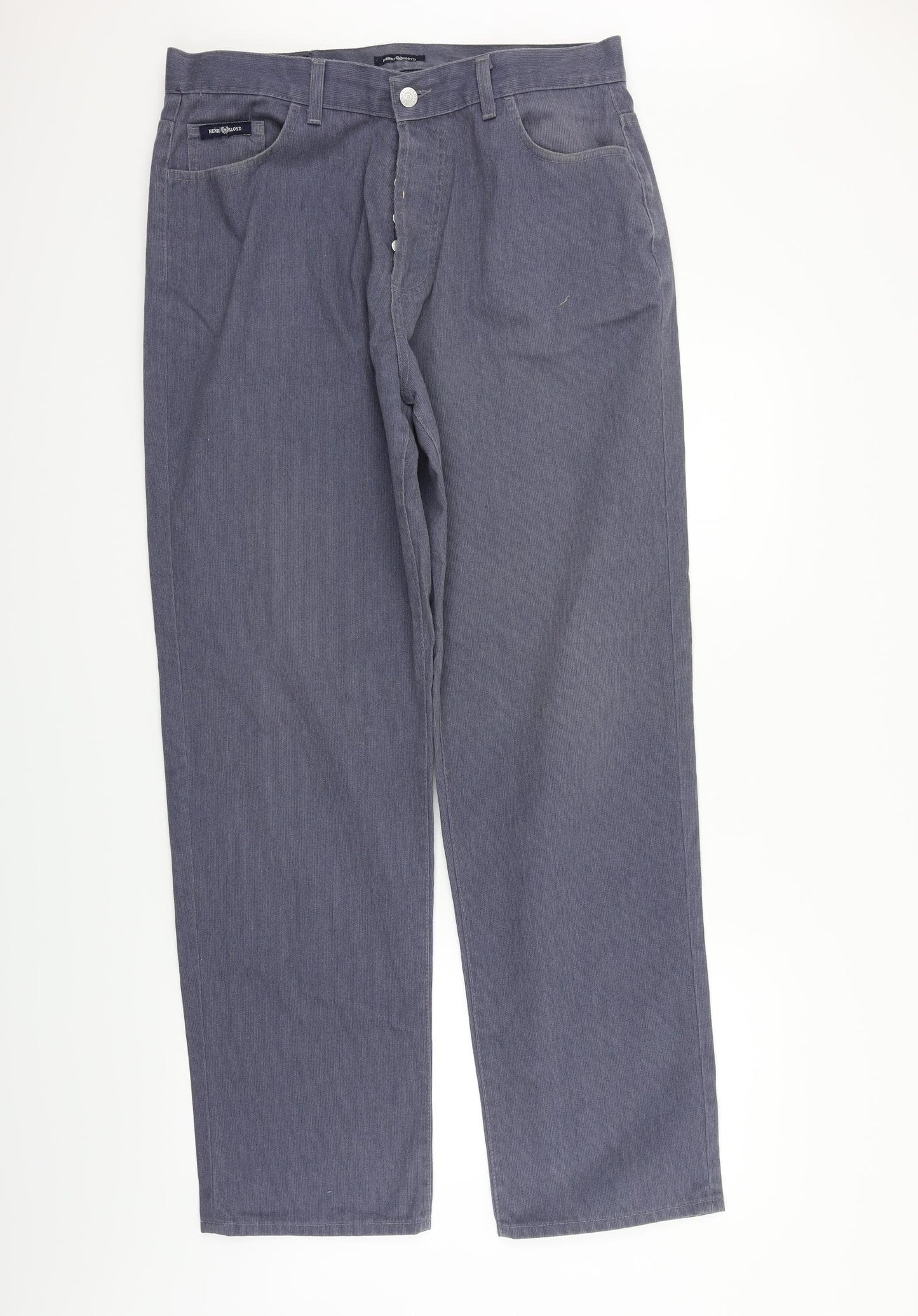 Henry LLoyd Mens Grey   Trousers  Size 36 L30 in