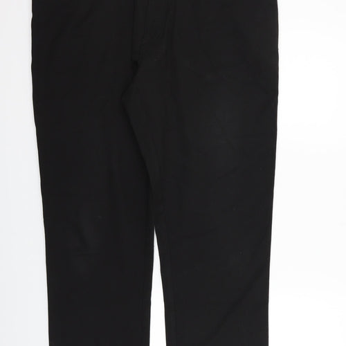 George Mens Black   Trousers  Size 40 L28 in