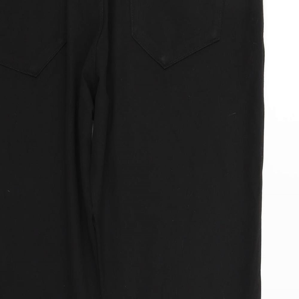 George Mens Black   Trousers  Size 40 L28 in