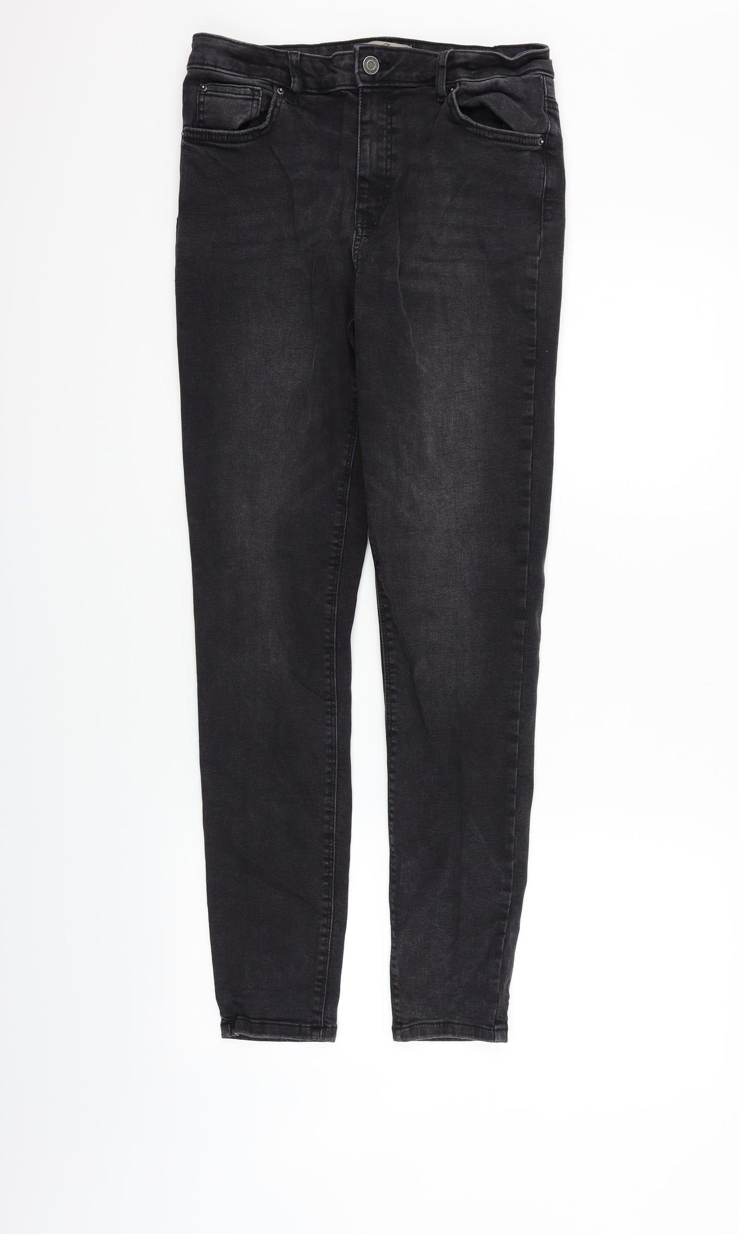 deniem & co Womens Black   Straight Jeans Size 14 L27 in