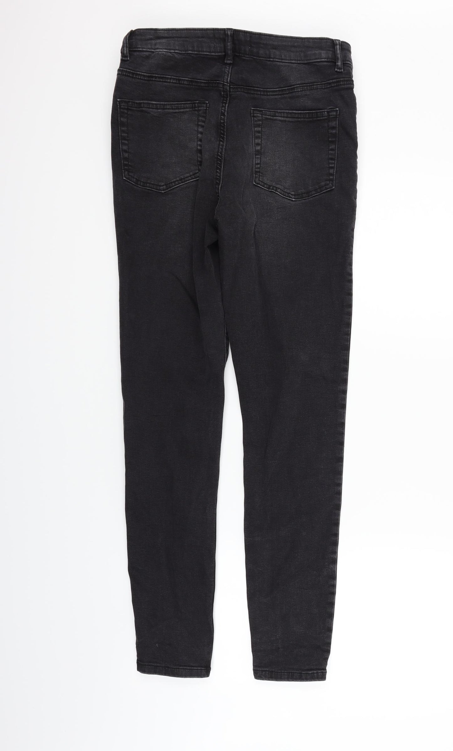 deniem & co Womens Black   Straight Jeans Size 14 L27 in