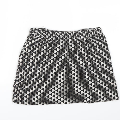 New Look Womens Black   A-Line Skirt Size 8