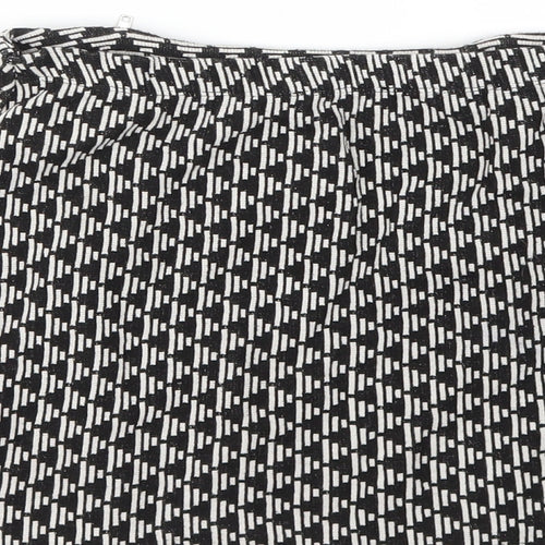 New Look Womens Black   A-Line Skirt Size 8