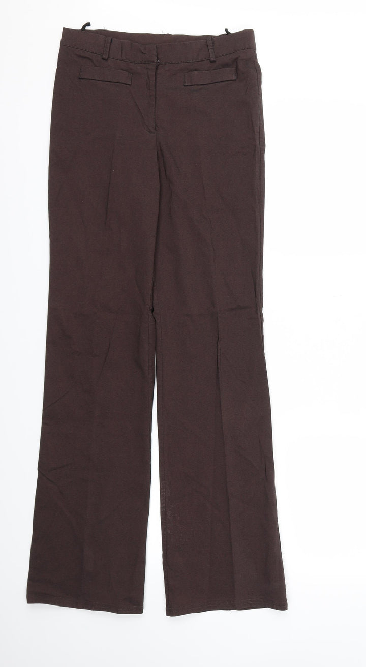 Ozone Womens Brown   Trousers  Size 28 L32 in