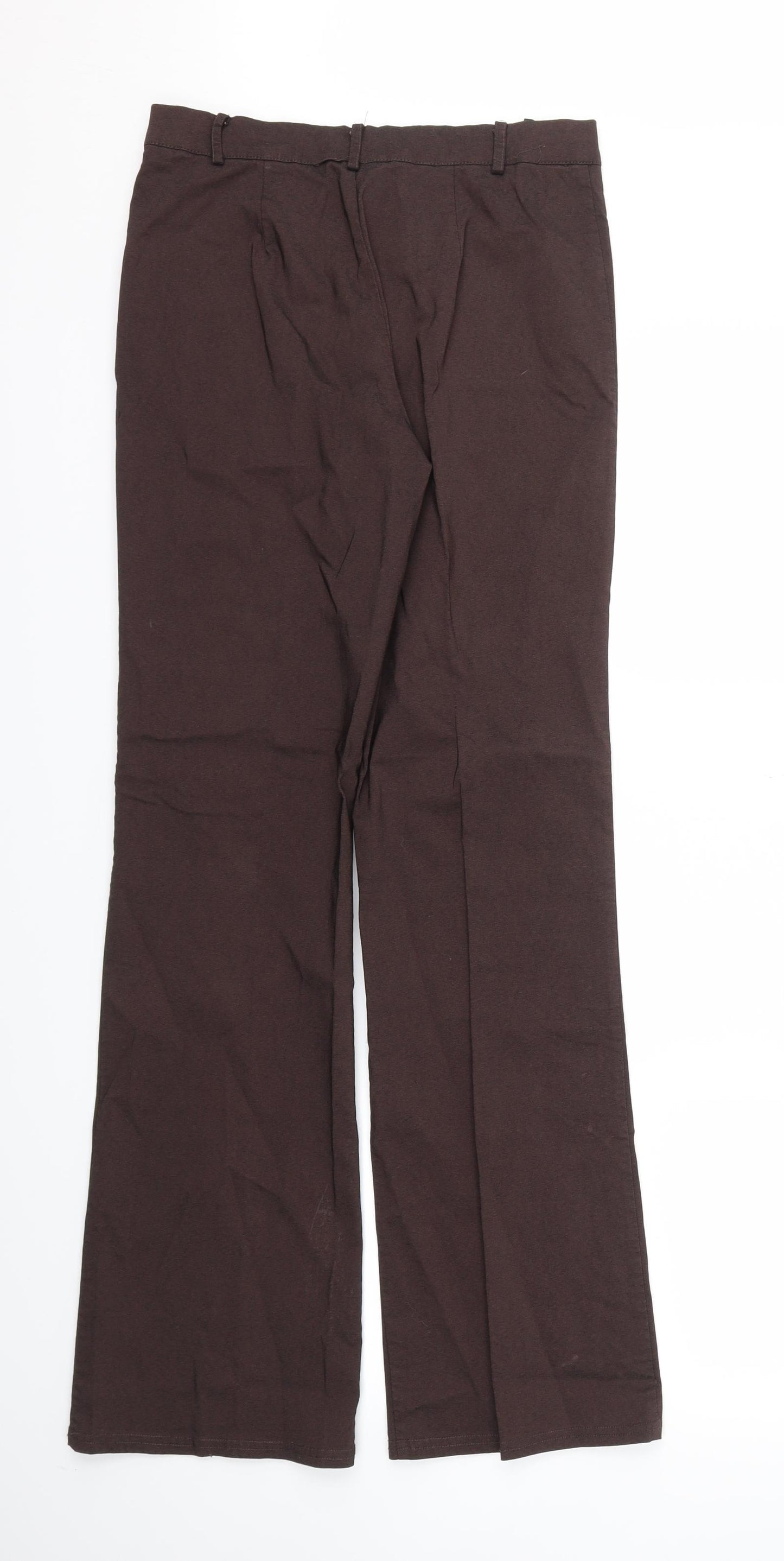 Ozone Womens Brown   Trousers  Size 28 L32 in