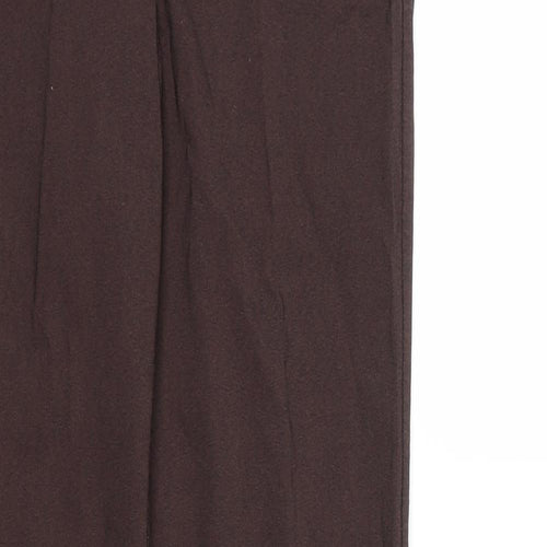 Ozone Womens Brown   Trousers  Size 28 L32 in