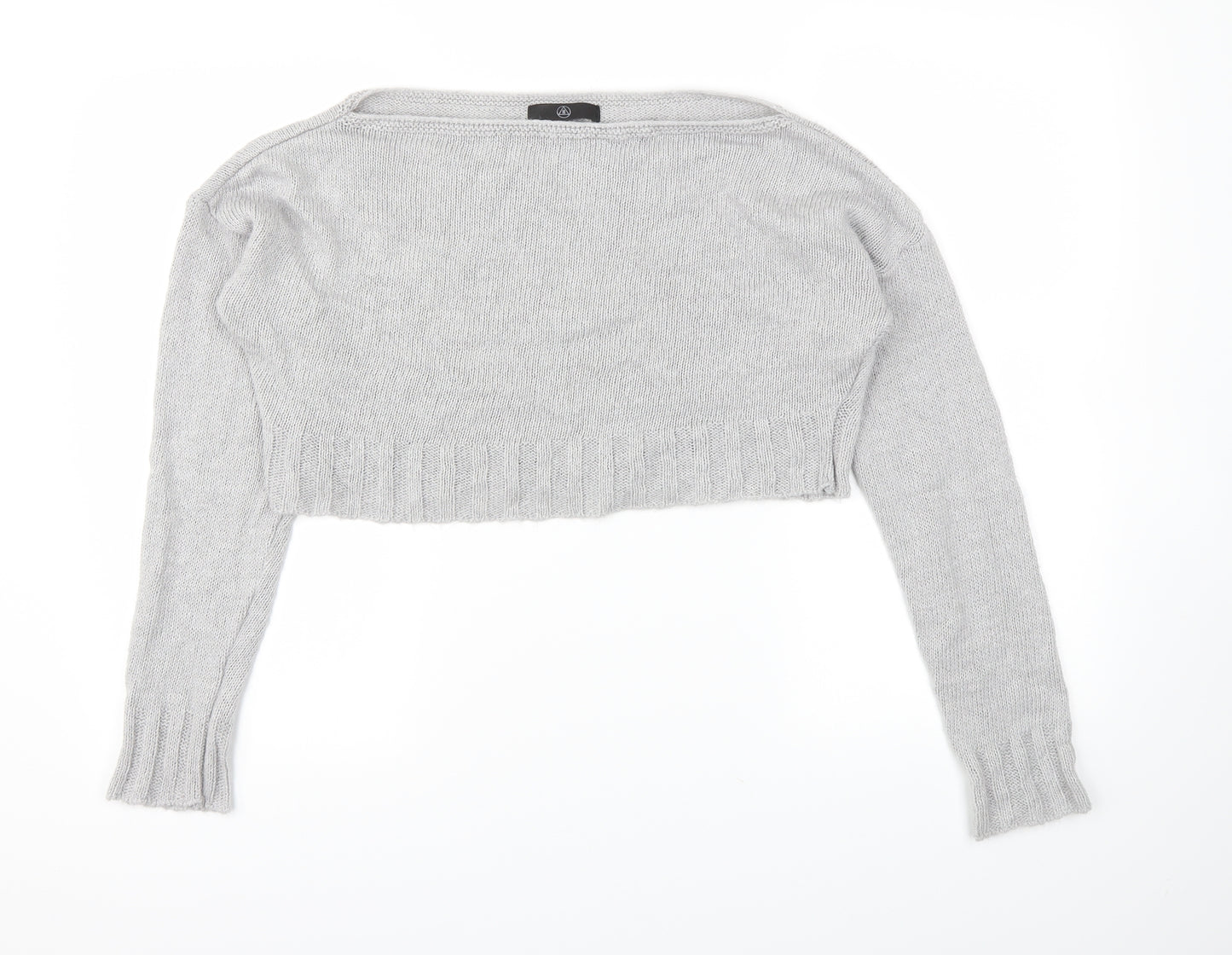 Missguided Womens Grey   Pullover Jumper Size S