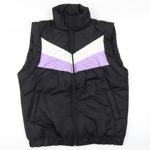 Preworn Womens Black   Gilet Coat Size XL
