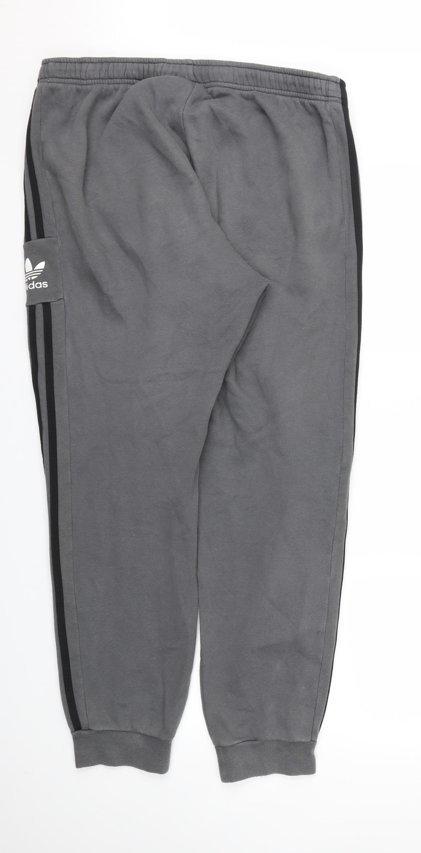 adidas Mens Grey   Jogger Trousers  L29 in - Stretch waistband