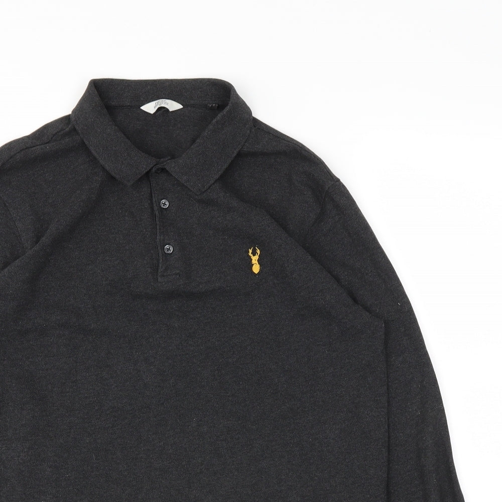 Next  Mens Black    Polo Size M