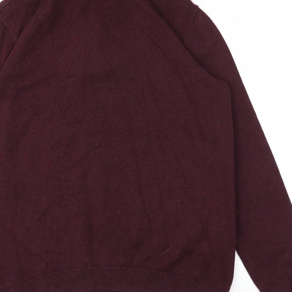 TU Mens Red   Pullover Sweatshirt Size M