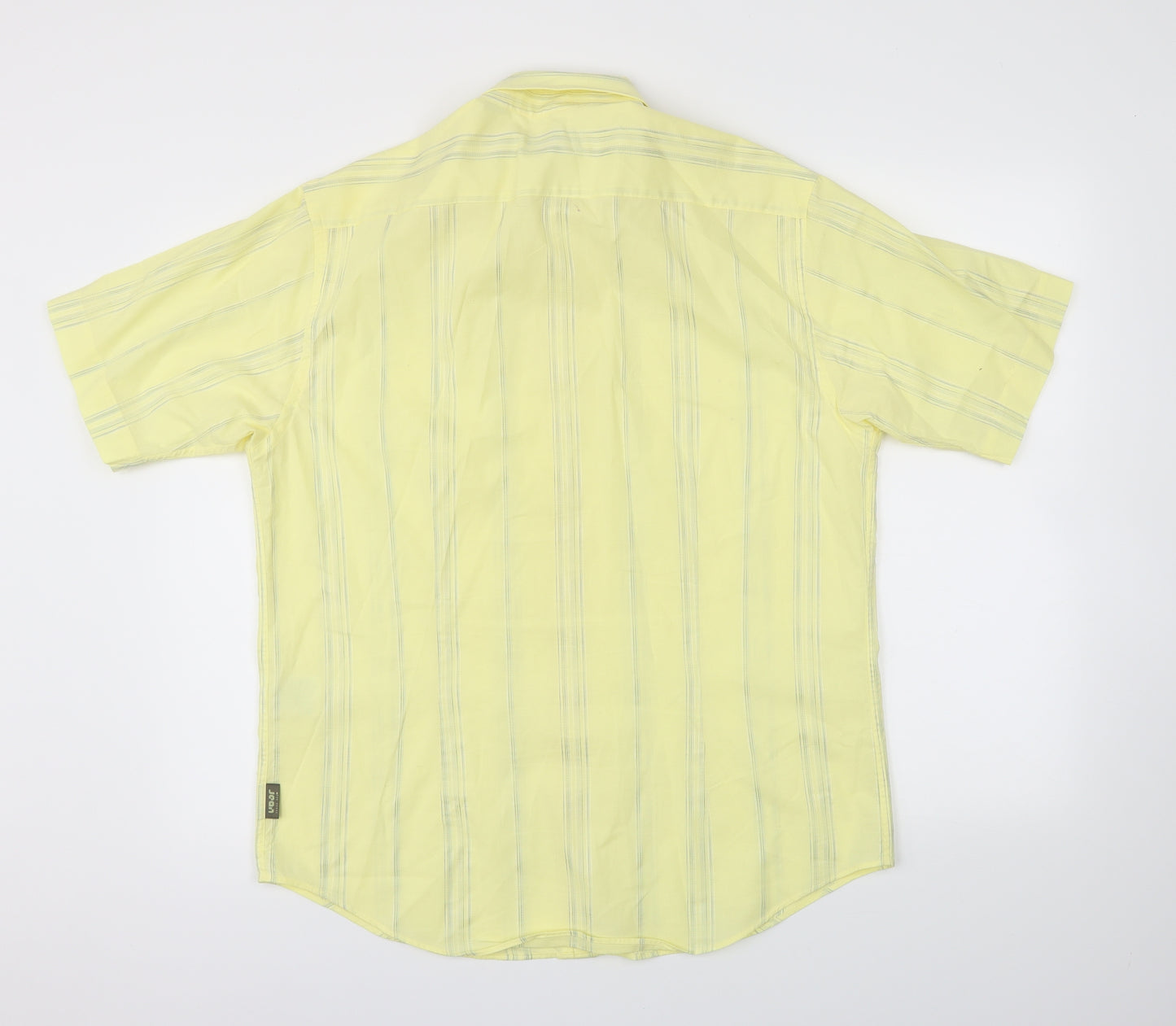 Ted Baker Mens Yellow Striped   T-Shirt Size L