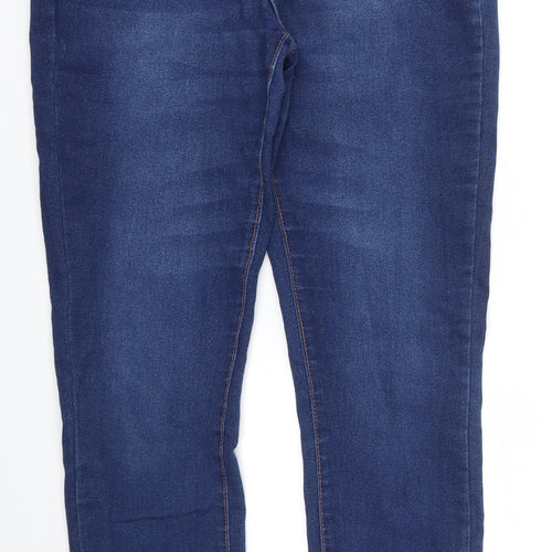 Denim & Co. Womens Blue   Skinny Jeans Size 10 L27 in