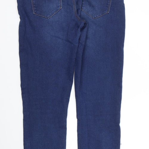 Denim & Co. Womens Blue   Skinny Jeans Size 10 L27 in