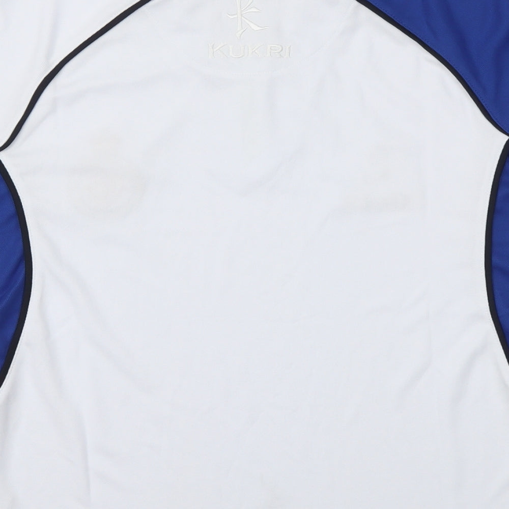 KURKI Boys White   Basic T-Shirt Size 8 Years