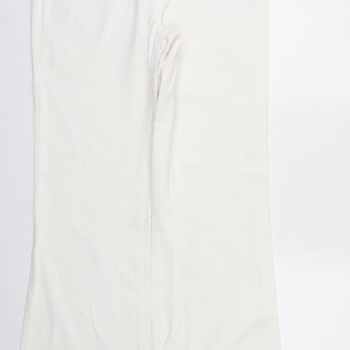 Next  Womens White   Straight Jeans Size 14 L32 in