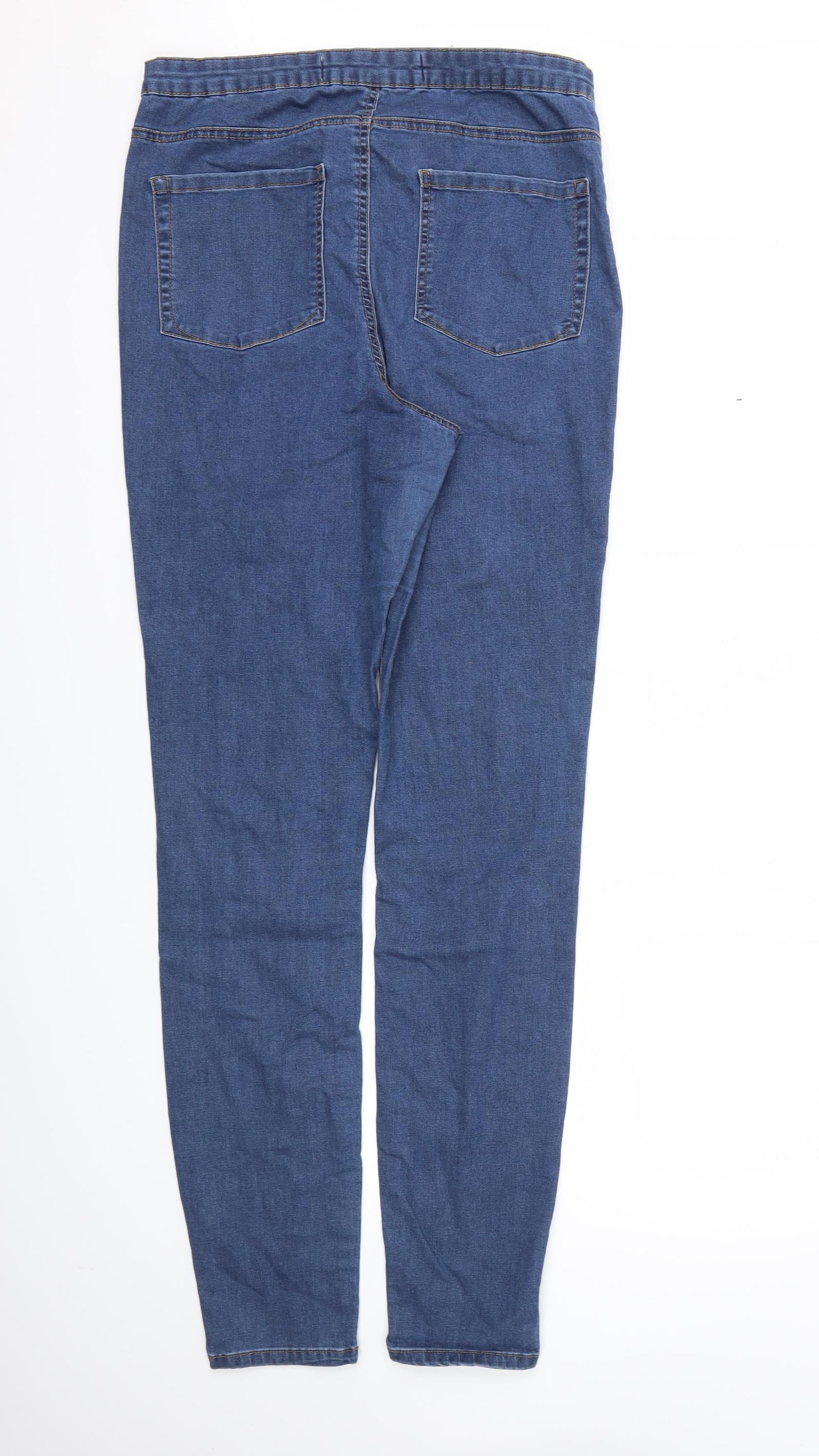 denim &co  Womens Blue   Skinny Jeans Size 16 L32.5 in
