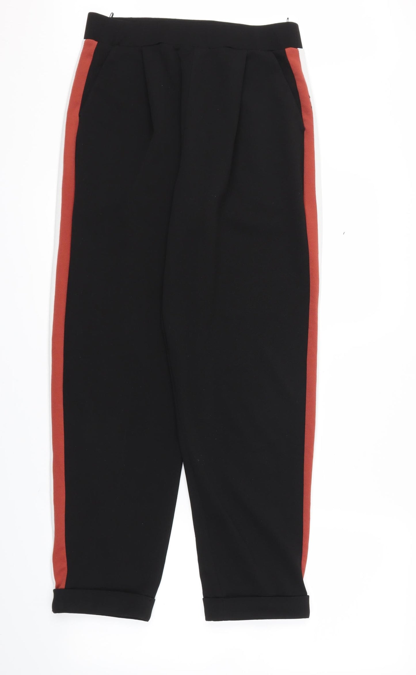 Miss Selfridge Womens Black   Trousers  Size 12 L28 in