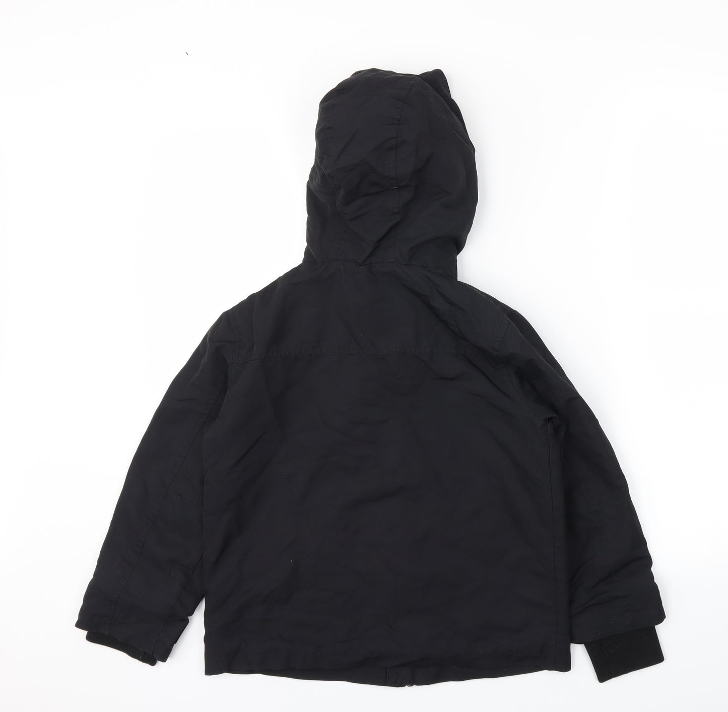 Superior Boys Black   Basic Coat Coat Size 7-8 Years
