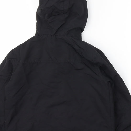 Superior Boys Black   Basic Coat Coat Size 7-8 Years
