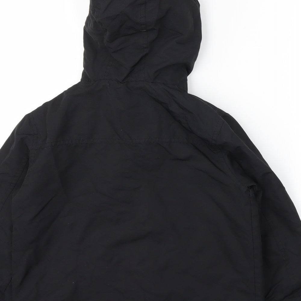 Superior Boys Black   Basic Coat Coat Size 7-8 Years