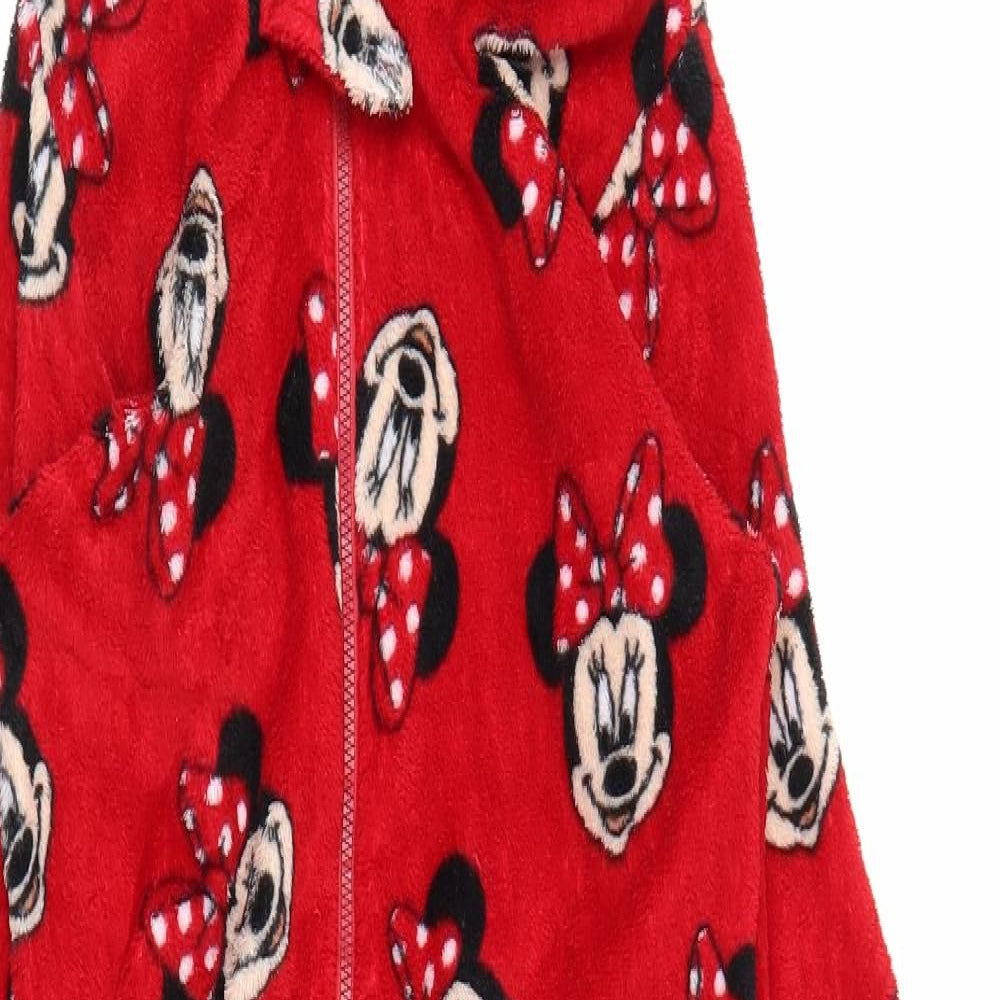 Disney Girls Red Solid  Capri One Piece Size 8-9 Years  - Minnie Mouse