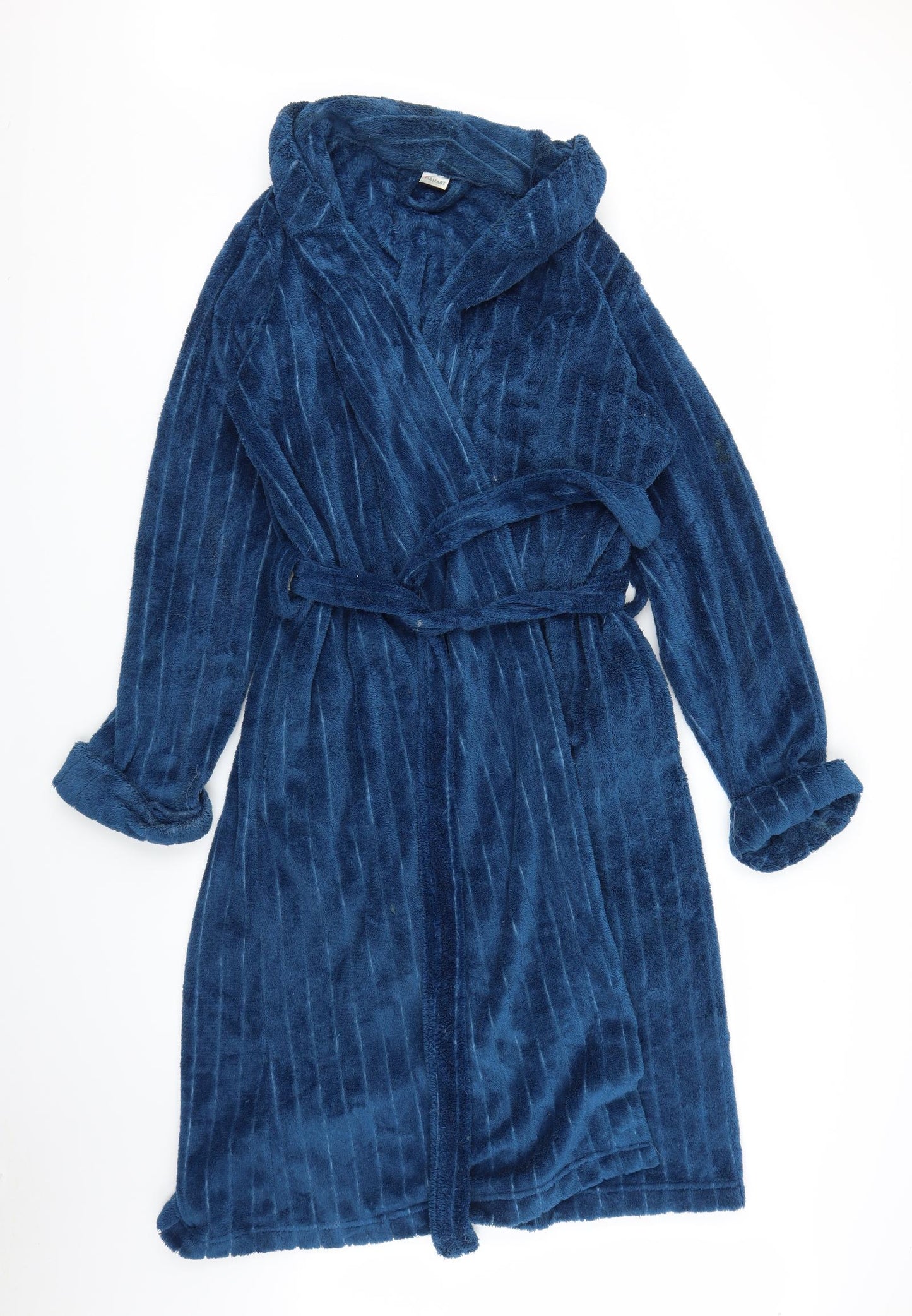 Damart Mens Blue Solid   Robe Size L