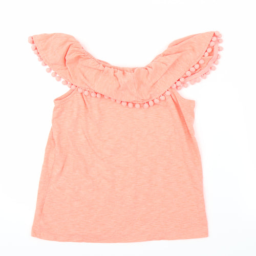 NEXT Girls Pink   Basic Blouse Size 10 Years