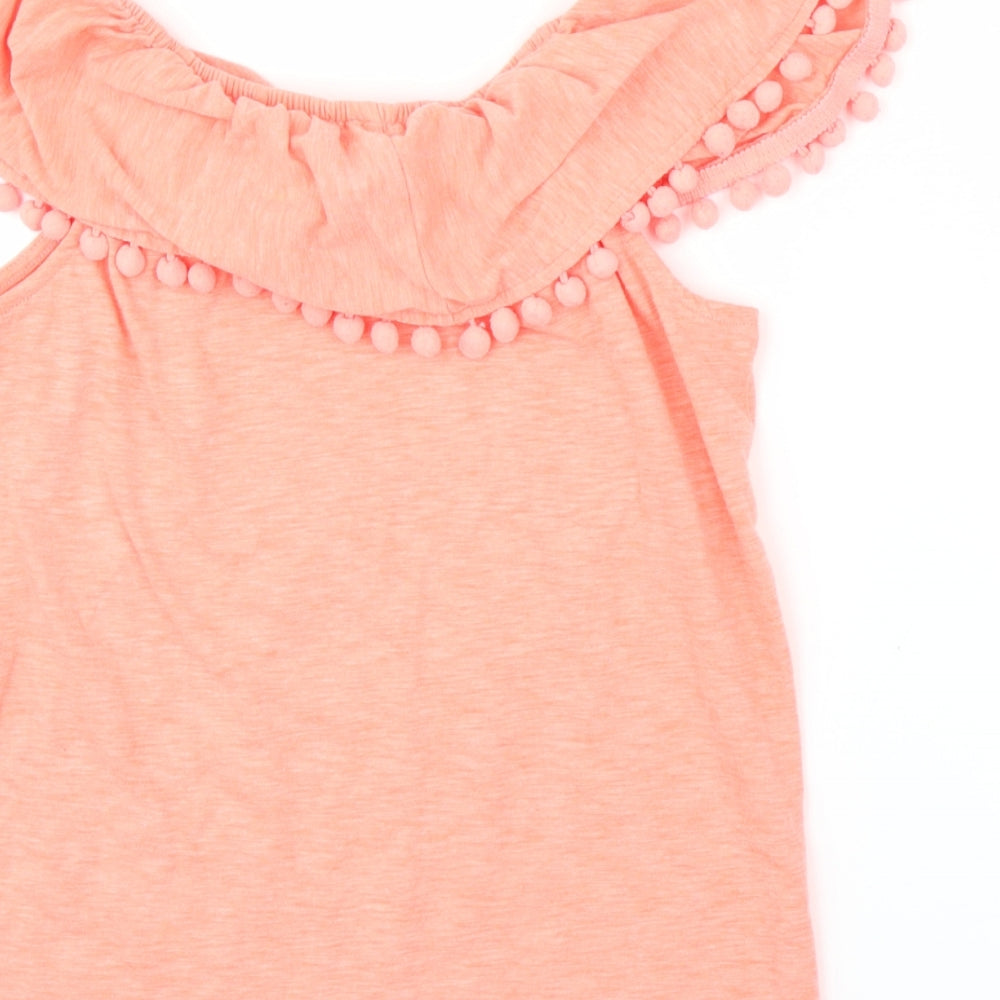 NEXT Girls Pink   Basic Blouse Size 10 Years