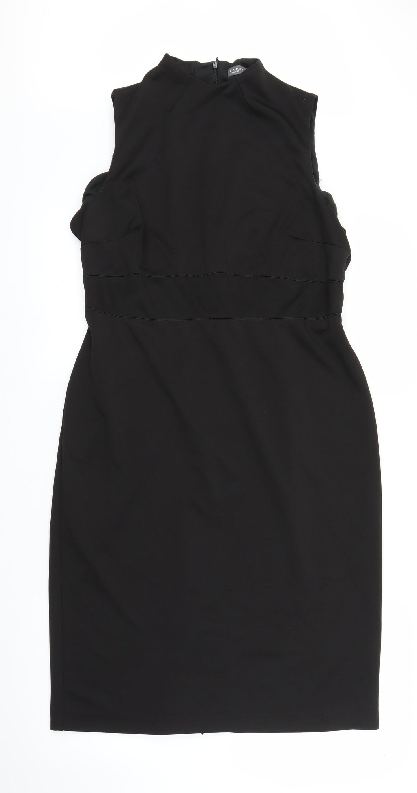 Papaya Womens Black   Sheath  Size 14
