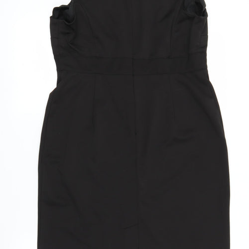 Papaya Womens Black   Sheath  Size 14
