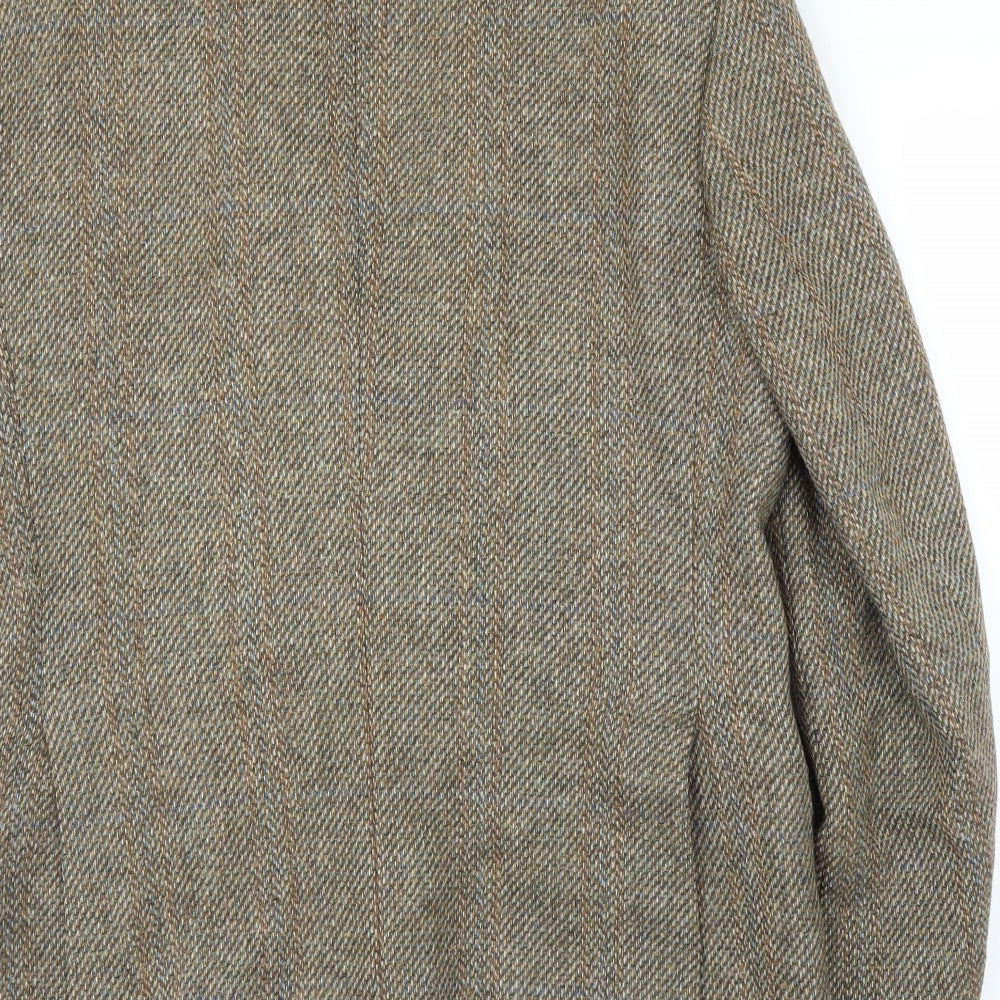 Crombie Mens Beige   Jacket Suit Jacket Size 42