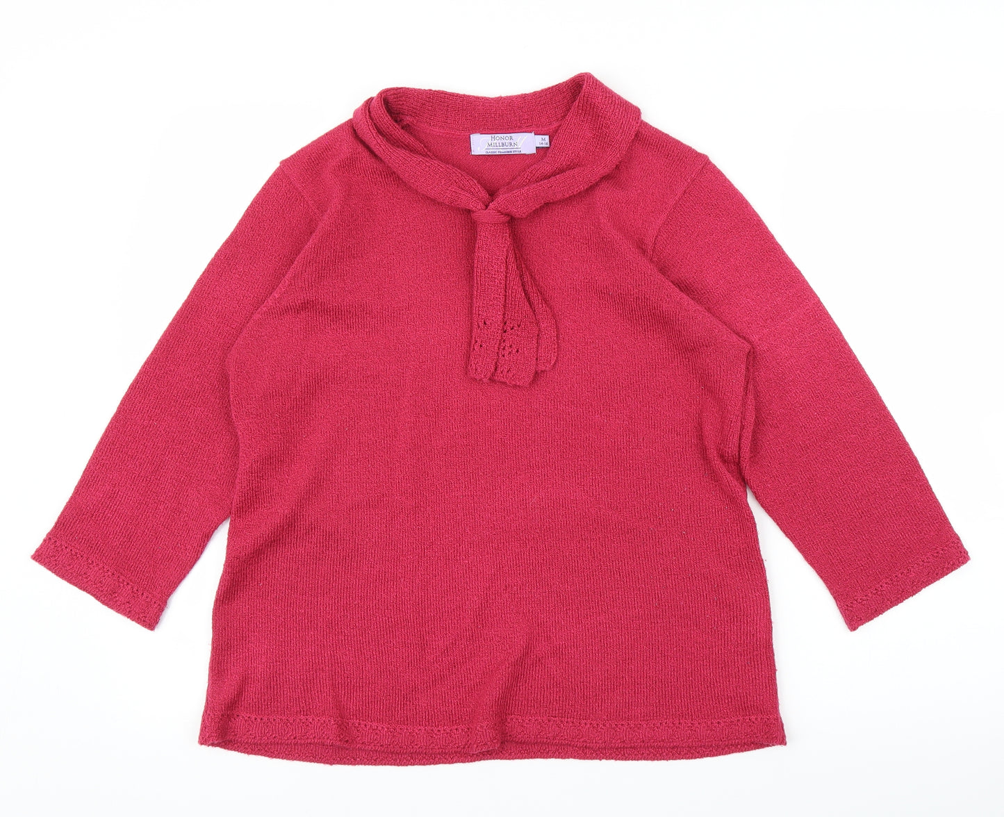 Honor Milburn Womens Pink   Pullover Jumper Size M