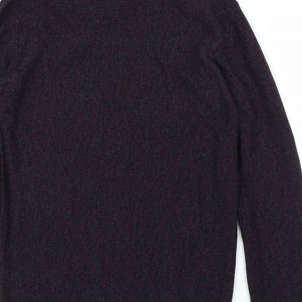 Cedar Wood State Mens Purple   Pullover Jumper Size M