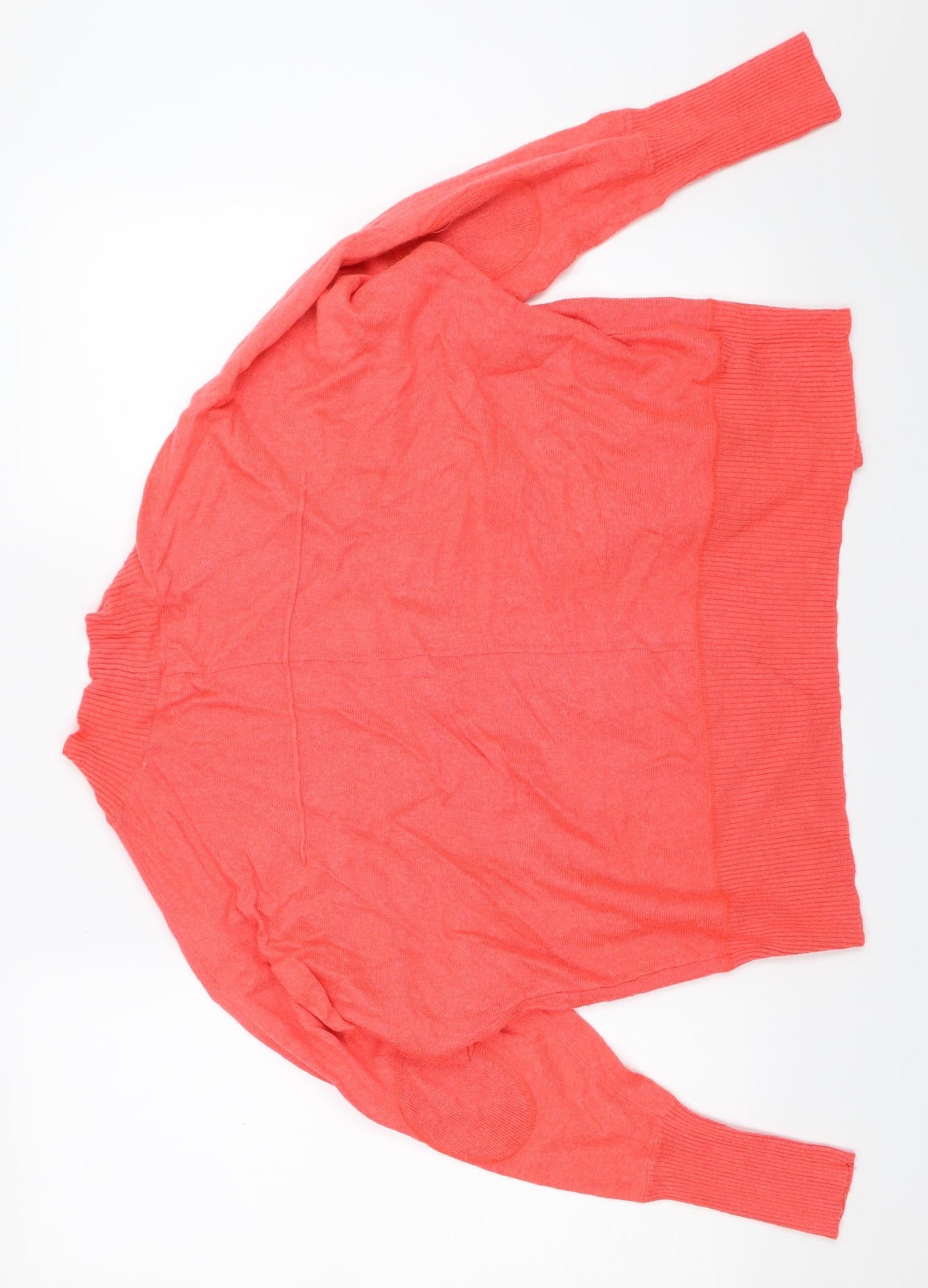 River Island Womens Orange   Cardigan Jumper Size 14