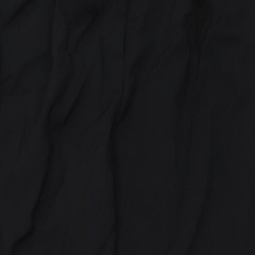 ASOS Womens Black   Cropped Trousers Size 8 L23 in