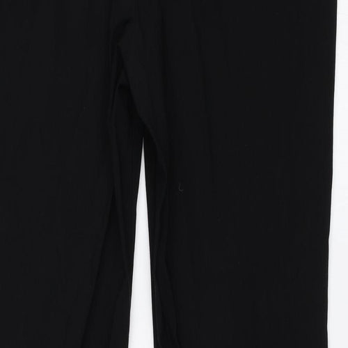 Papaya Womens Black   Trousers  Size 14 L30 in